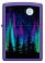 Зажигалка ZIPPO Night In The Forest с покрытием Purple Matte, латунь/сталь, фиолетовая, 38x13x57 мм small_img_2