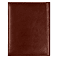 Суперобложка из натуральной кожи Universal leather размер А5+ , коричневый small_img_3