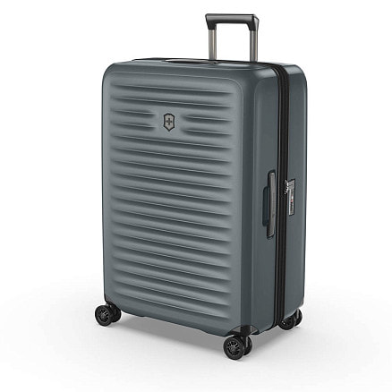 Чемодан VICTORINOX Airox Advanced, серо-синий матовый, 100% поликарбонат Makrolon, 50x32x75 см, 103
