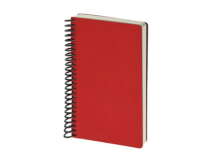 Ежедневник недатированный на спирали А5 Agenda, красный (Р)