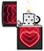Зажигалка ZIPPO Hearts Design с покрытием Black Light, латунь/сталь, черная, матовая, 38x13x57 мм small_img_3