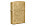 Зажигалка ZIPPO Classic с покрытием Tumbled Brass, латунь/сталь, золотистая, матовая, 38x13x57 мм_золотистый