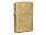 Зажигалка ZIPPO Classic с покрытием Tumbled Brass, латунь/сталь, золотистая, матовая, 38x13x57 мм_ЗОЛОТИСТЫЙ
