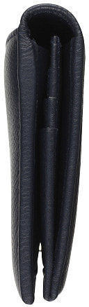 Кошелёк женский BUGATTI Lady Top, тёмно-синий, натуральная воловья кожа, 19,5х2х10 см
