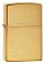 Зажигалка ZIPPO с покрытием Brushed Brass, латунь/сталь, золотистая, матовая, 38x13x57 мм small_img_1