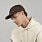 Бейсболка DAD HAT-S, 6 клиньев, металлическая застежка_БОРДОВЫЙ