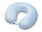 Подушка Basic из микрофибры с эффектом памяти U-shape, небесно голубой NEW_НЕБЕСНО-ГОЛУБОЙ