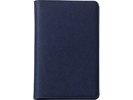 Футляр-книжка на 4-е карты с RFID Favor, темно-синий