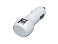 Автомобильная зарядка CC-01, 2 USB порта, белый цвет. small_img_2