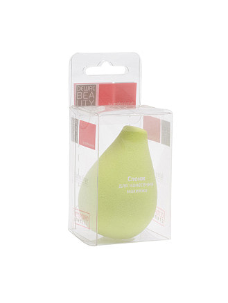 Спонж Dewal Beauty для нанесения макияжа (груша), (1шт /уп),