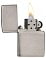 Зажигалка ZIPPO Classic с покрытием Brushed Chrome, латунь/сталь, серебристая, матовая, 38x13x57 мм small_img_2