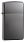 Зажигалка ZIPPO Slim® с покрытием Black Ice ®, латунь/сталь, чёрная, глянцевая, 29x10x60 мм_СЕРЕБРИСТЫЙ
