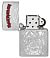 Зажигалка ZIPPO Iron Maiden с покрытием Street Chrome, латунь/сталь, серебристая, 38x13x57 мм small_img_4