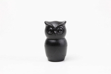 МЕЛЬНИЦА ДЛЯ СПЕЦИЙ Tasty Owl, чёрная