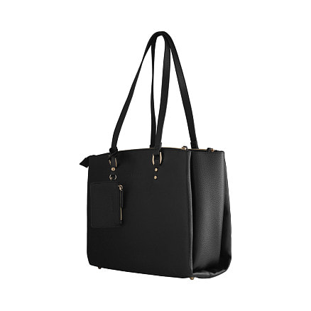 Сумка женская WENGER RosaLyn 14'', черная, полиэстер, 38х29х24 см, 20 л