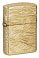 Зажигалка ZIPPO Armor® Luxury Waves Design с покрытием Tumbled Brass, латунь/сталь, золотистая, матовая, 38x13x57 мм small_img_1