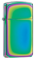 Зажигалка ZIPPO Slim® с покрытием Spectrum™, латунь/сталь, разно