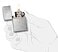 Зажигалка ZIPPO с покрытием Herringbone Sweep, латунь/сталь, серебристая, матовая, 38x13x57 мм small_img_2