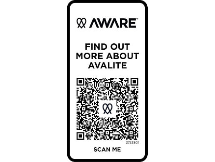 Avalite футболка унисекс Aware™ из переработанных материалов с коротким рукавом - Белый