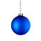 Елочный шар Finery Matt, 8 см, матовый синий small_img_2