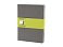 Записная книжка Moleskine Cahier (нелинованный, 3 шт.), ХLarge (19х25см), серый small_img_1