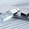 Флеш накопитель USB 2.0 Кристалл, металл/стекло, прозрачный/серебристый, подсветка белым,16 GB small_img_5