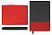 Ежедневник Flexy Treviso Nuba Sand Color А5, серый/красный, недатированный, в гибкой обложке small_img_3