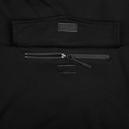 Худи унисекс с карманом на груди Chest Pocket, черное