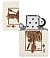 Зажигалка ZIPPO Rick Rietveld с покрытием Mercury Glass, латунь/сталь, белая, 38x13x57 мм small_img_4