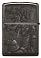 Зажигалка ZIPPO Knight Fight с покрытием High Polish Black, латунь/сталь, чёрная, 38x13x57 мм small_img_4