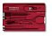 Швейцарская карточка VICTORINOX SwissCard Classic, 10 функций, полупрозрачная красная small_img_2
