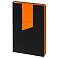 Ежедневник Bookmark, недатированный, черный с оранжевым small_img_1