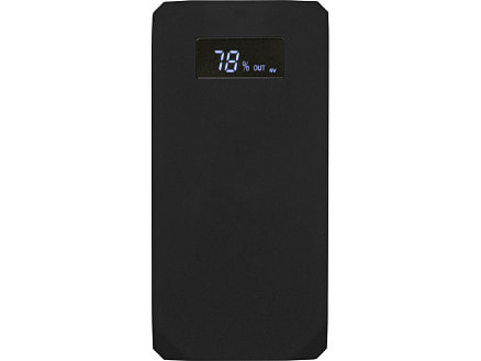 Портативное зарядное устройство Quickr с функцией быстрой зарядки, 10000 mAh, черный