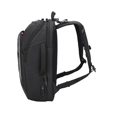 Рюкзак VICTORINOX Touring 2.0, черный, износоустойчивый полиэстер 600D, 31x19x45 см, 21 л