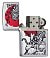 Зажигалка ZIPPO Asian Tiger с покрытием Brushed Chrome, латунь/сталь, серебристая, 38x13x57 мм small_img_3