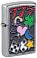 Зажигалка ZIPPO All Luck с покрытием Street Chrome, латунь/сталь, серебристая, 38x13x57 мм small_img_1