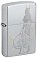 Зажигалка ZIPPO Devilish Ace с покрытием Satin Chrome, латунь/сталь, серебристая, 38x13x57 мм small_img_1