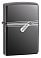 Зажигалка ZIPPO Classic с покрытием Black Ice ®, латунь/сталь, чёрная, глянцевая, 38x13x57 мм small_img_1