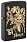 Зажигалка ZIPPO Skull Design с покрытием Black Matte, латунь/сталь, черная, 38x13x57 мм_COLOR_29632