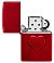Зажигалка ZIPPO Stamped Heart Design с покрытием Candy Apple Red™, латунь/сталь,красная,глянцевая, 38x13x57мм small_img_4