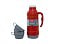 Термос со стеклянной колбой тм THERMOS PICNIC 40 Series Red 1,0L small_img_3
