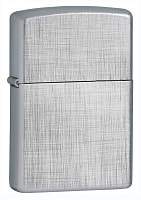 Зажигалка ZIPPO Classic с покрытием Brushed Chrome, латунь/сталь, серебристая, матовая, 38x13x57 мм