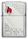 Зажигалка ZIPPO Classic с покрытием Brushed Chrome, латунь/сталь, серебристая, 38x13x57 мм small_img_2