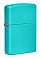 Зажигалка ZIPPO Classic с покрытием Flat Turquoise, латунь/сталь, бирюзовая, глянцевая, 38x13x57 мм small_img_1