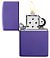 Зажигалка ZIPPO Classic с покрытием Purple Matte, латунь/сталь, фиолетовая, матовая, 38x13x57 мм small_img_3
