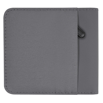 Бумажник VICTORINOX Travel Essentials Bi-Fold Wallet, с защитой от сканирования RFID, серый, полиэстер, 11x2x10 см
