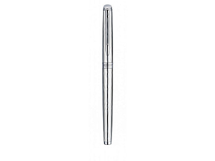 Перьевая ручка Waterman Hemisphere Deluxe , цвет: Metal CT, перо: F
