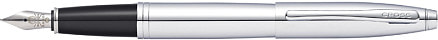 Перьевая ручка Cross Calais Lustrous Chrome