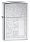 Зажигалка ZIPPO Venetian® с покрытием High Polish Chrome, латунь/сталь, серебристая, 38x13x57 мм_СЕРЕБРИСТЫЙ