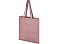 Эко-сумка Pheebs из переработанного хлопка, плотность 210 г/м², heather maroon small_img_1